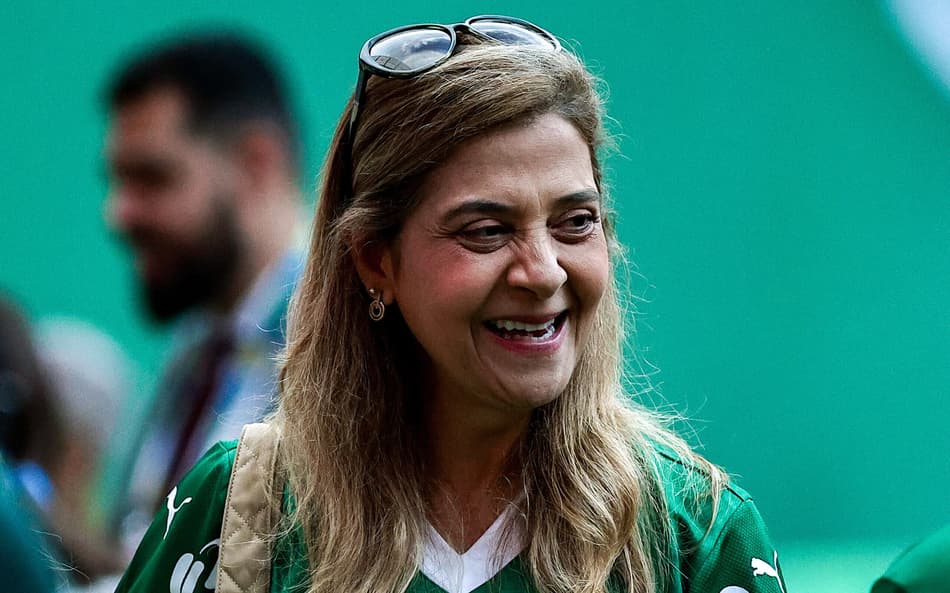 Leila Pereira, presiente do Palmeiras