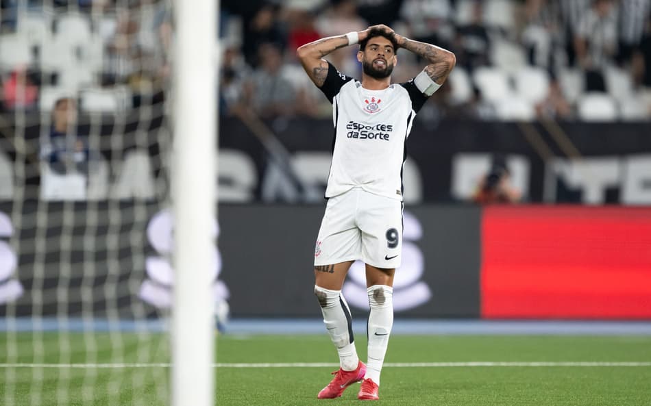 Yuri Alberto e a busca pelo retorno aos gols pelo Corinthians (Foto: Jorge Rodrigues/AGIF)
