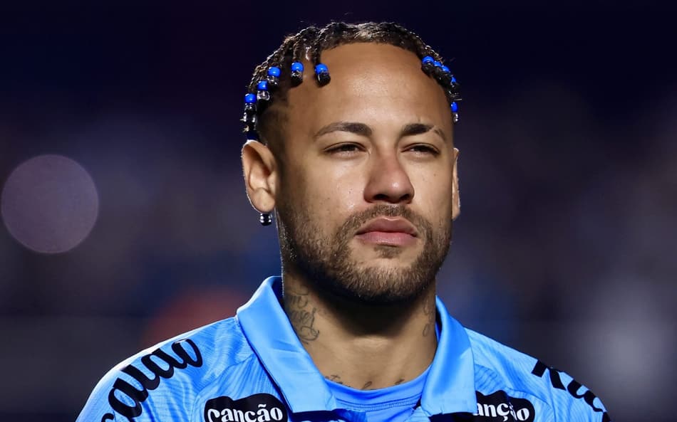Neymar está fora contra o Bahia (Foto: Marcello Zambrana/AGIF)
