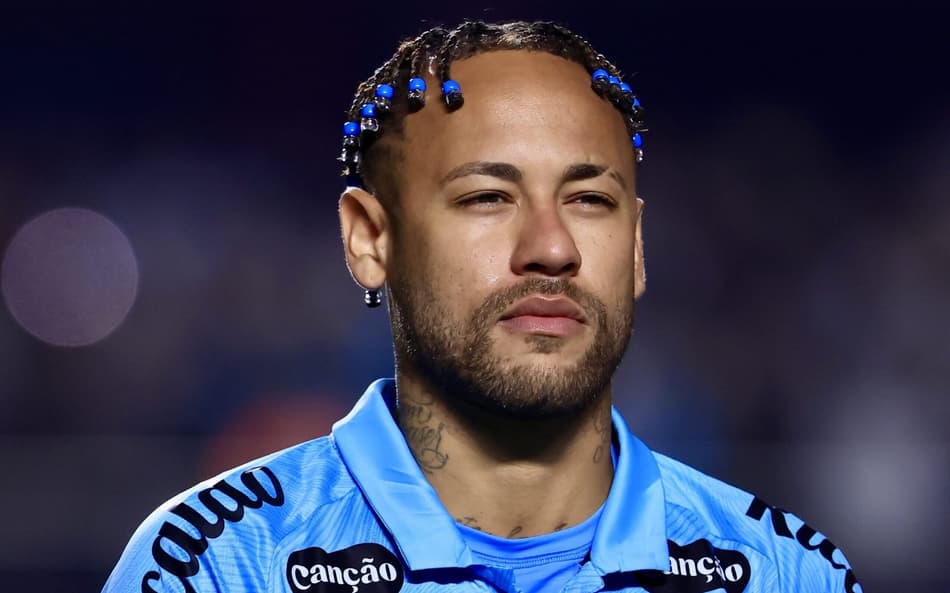Neymar está fora contra o Bahia (Foto: Marcello Zambrana/AGIF)