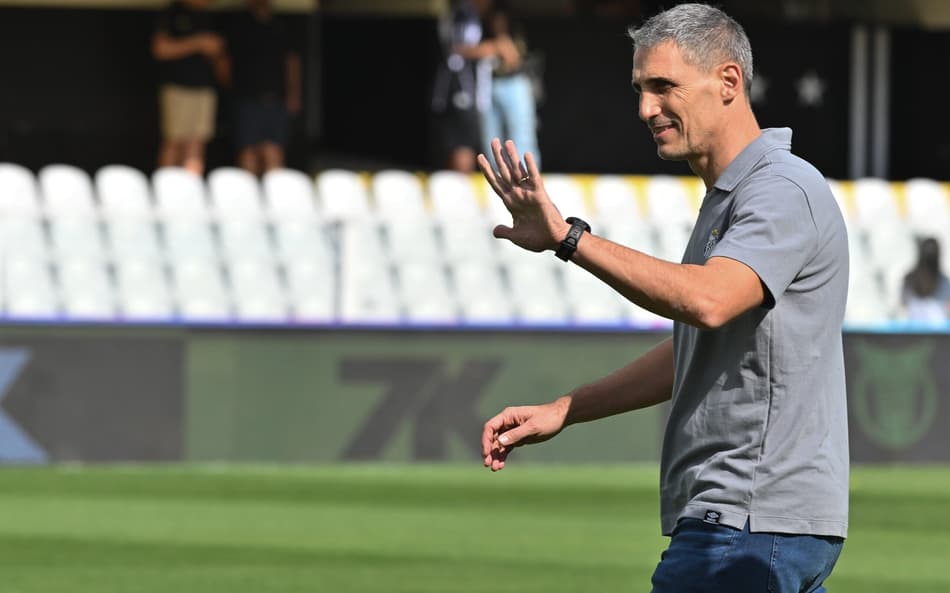 Vojvoda fará o primeiro jogo como técnico do Santos fora de casa. (Foto: Jota Erre/AGIF)