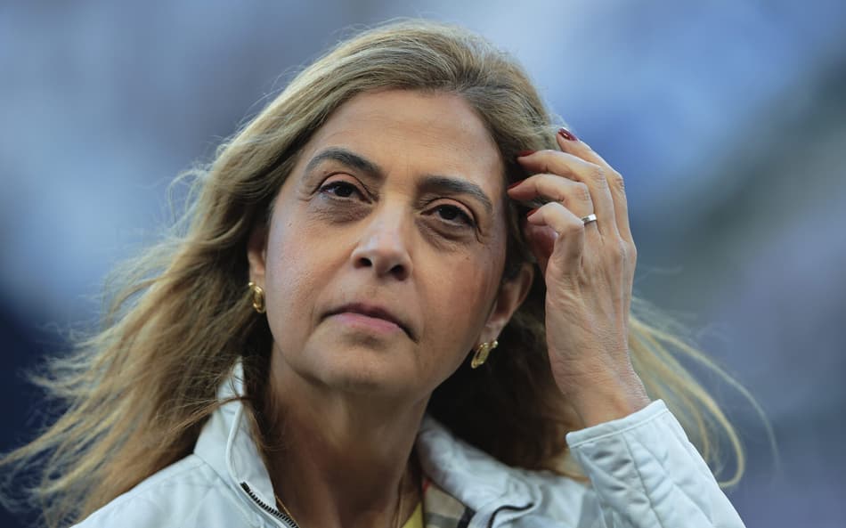 Leila Pereira, presidente do Palmeiras (Foto: Ettore Chiereguini/AGIF)