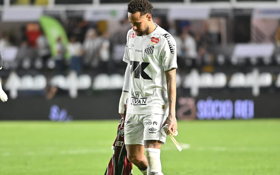Neymar, atacante do Santos