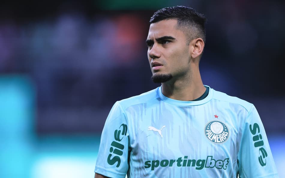 Andreas Pereira, meio-campista do Palmeiras (Foto: Ettore Chiereguini/AGIF)