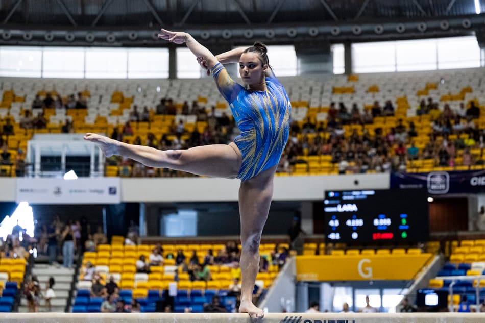 Ana Luiza Lima no Brasileiro de Ginástica Artística (Foto: Confederação Brasileira de Ginástica CBG)