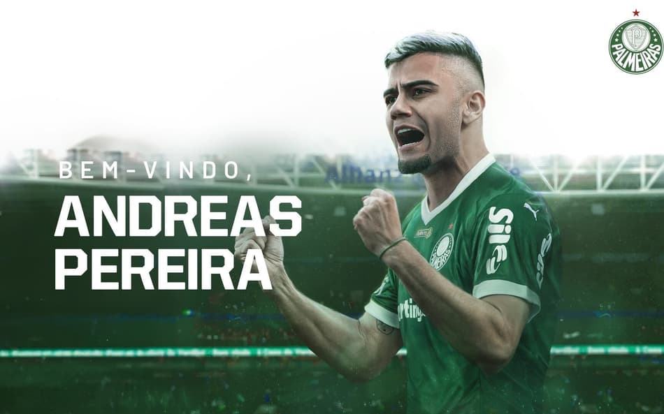 Andreas Pereira, meia do Palmeiras