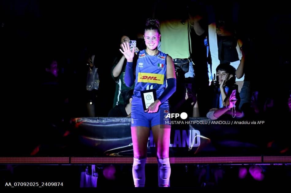 Anna Danesi no Dream Team do mundial de Vôlei