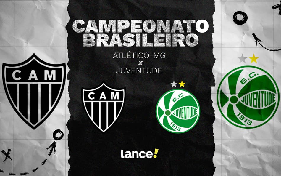 Ficha técnica: Atlético-MG x Juventude