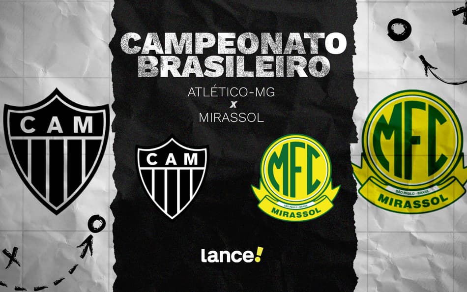 Ficha técnica: Atlético-MG x Mirassol