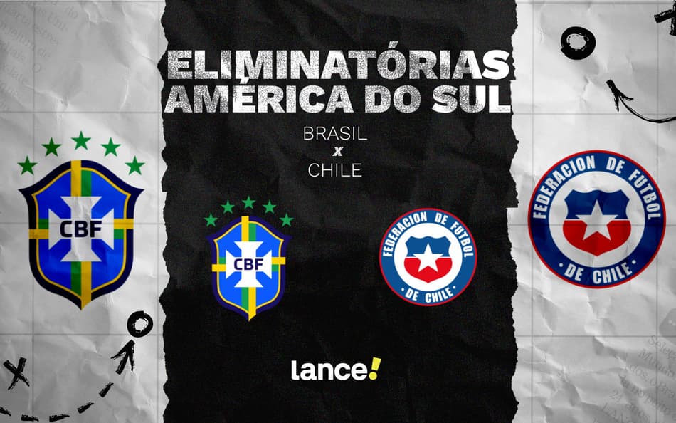Brasil x Chile será disputado no Maracanã (Foto: Arte/Lance!)