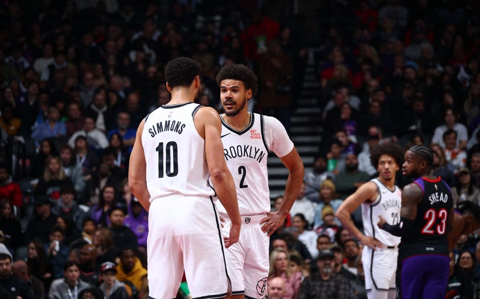 Ben Simmons - Cam Johnson - Brooklyn Nets x Toronto Raptors - NBA