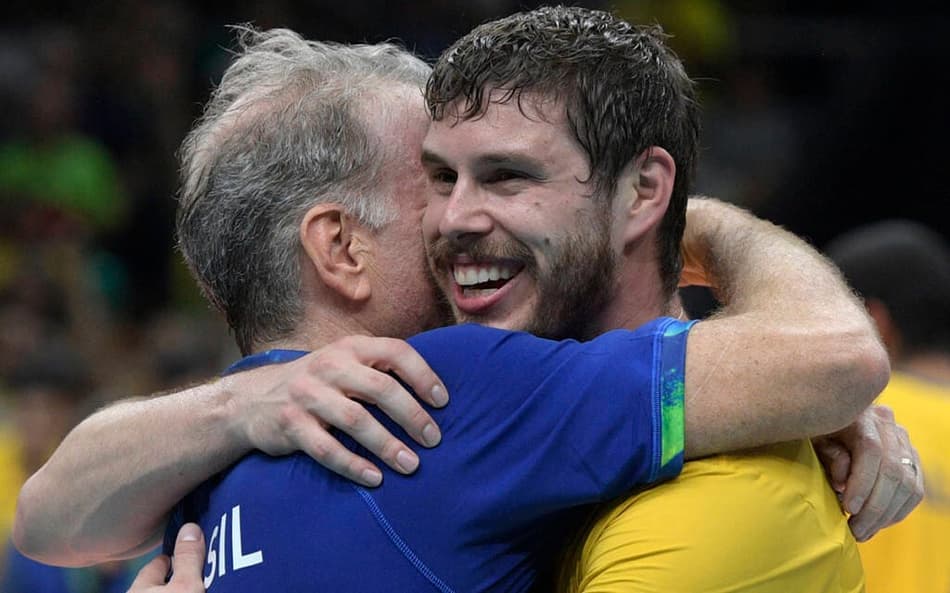 Bernardinho e Bruninho - Seleção Brasileira de Vôlei