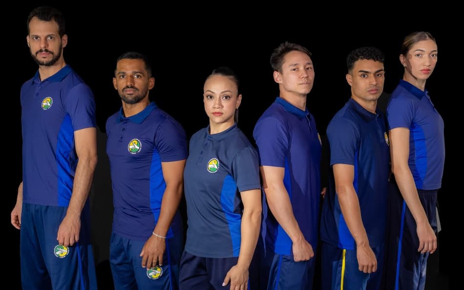 Parte do time brasileiro no Mundial de Kungfu Wushu (Foto: Lázaro Viana/Divulgação)