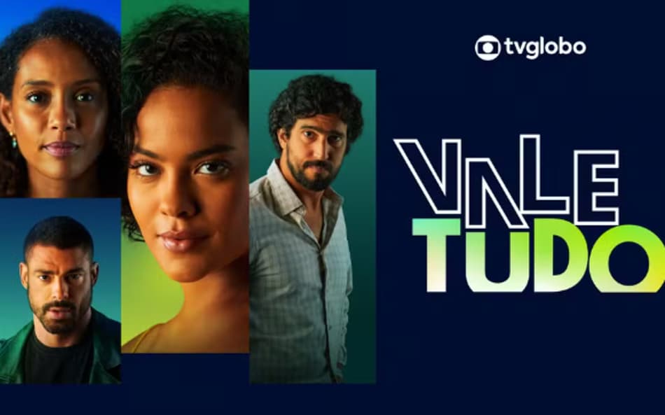 Capa de Vale Tudo, novela da Globo