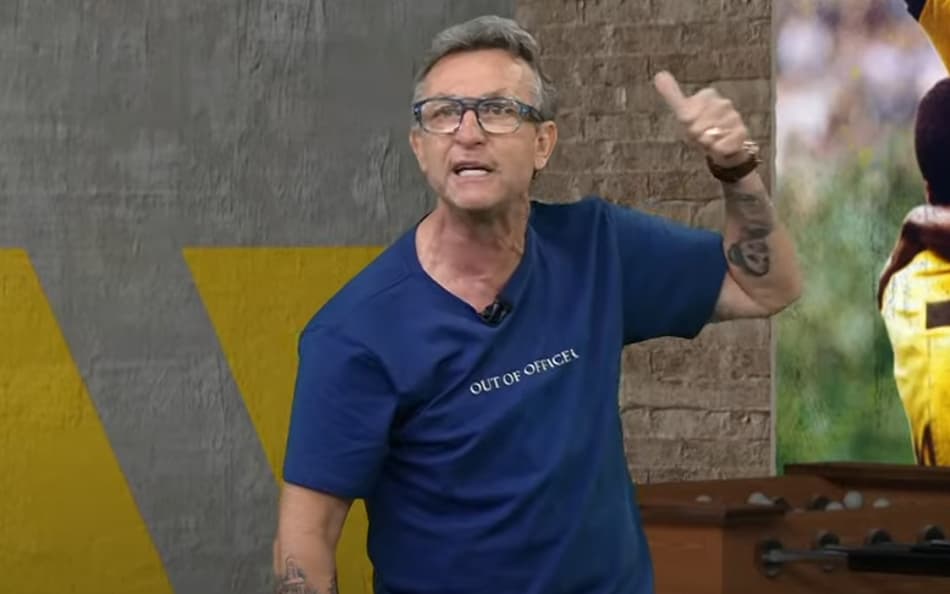 Craque Neto falou sobre Vitor Roque, do Palmeiras (Foto: Reprodução)