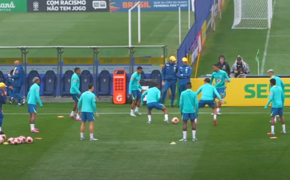 Treino Seleção Brasileira Granja Comary