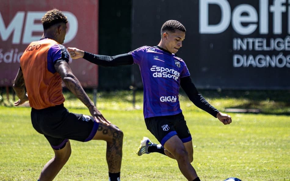 Treino do Ceará (Foto: Felipe Santos/Ceará SC)