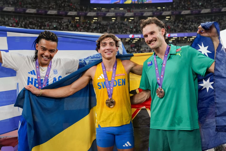Duplantis quebra recorde mundial pela 14ª vez (Foto: Dan VERNON for World Athletics)