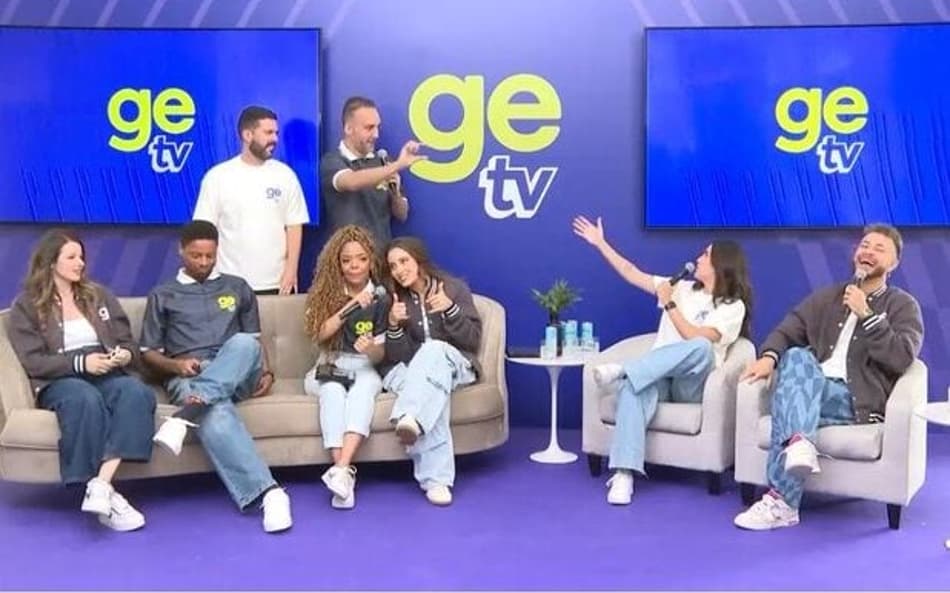Equipe da GE TV (Foto: Reprodução)