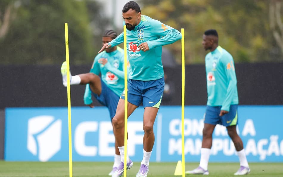 Fabrício Bruno treino Seleção