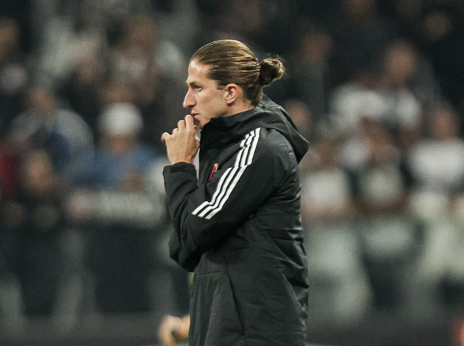 Filipe Luís Corinthians x Flamengo