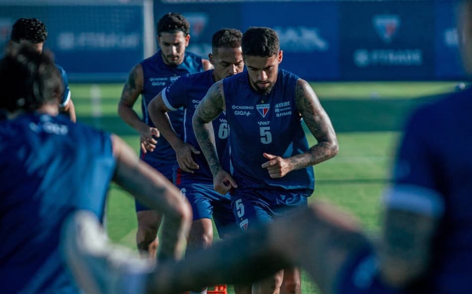 Treino do Fortaleza (Foto: Mateus Lotif/Fortaleza EC)