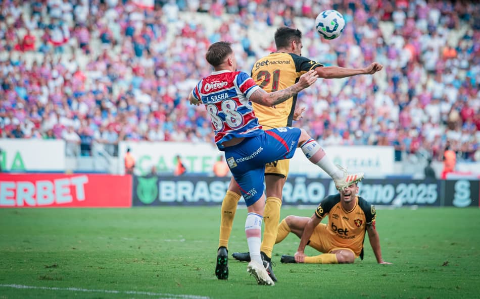 Partida entre Fortaleza e Sport, pelo Brasileirão (Foto: Mateus Lotif/Fortaleza EC)