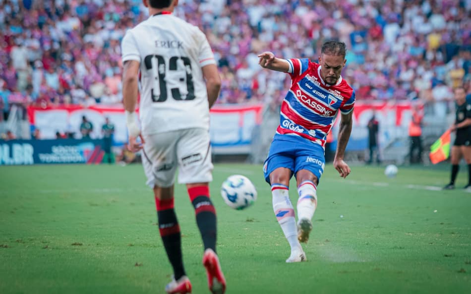 Partida entre Fortaleza e Vitória, pelo Brasileirão (Foto: Mateus Lotif/Fortaleza EC)