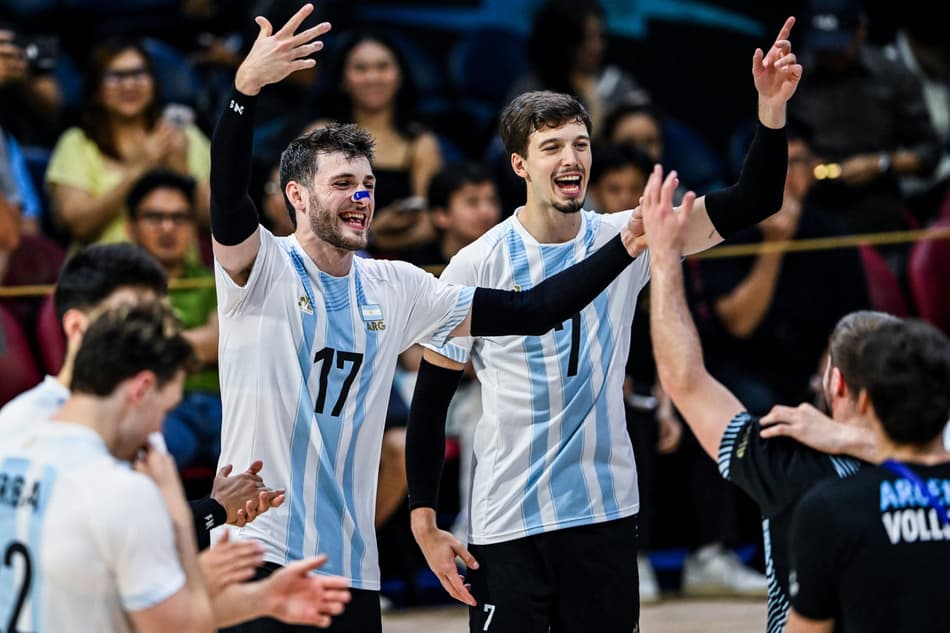 França perde por 3 sets a 2 para Argentina no Mundial de Vôlei 2025 (Foto: Sherwin Vardeleon/AFP)