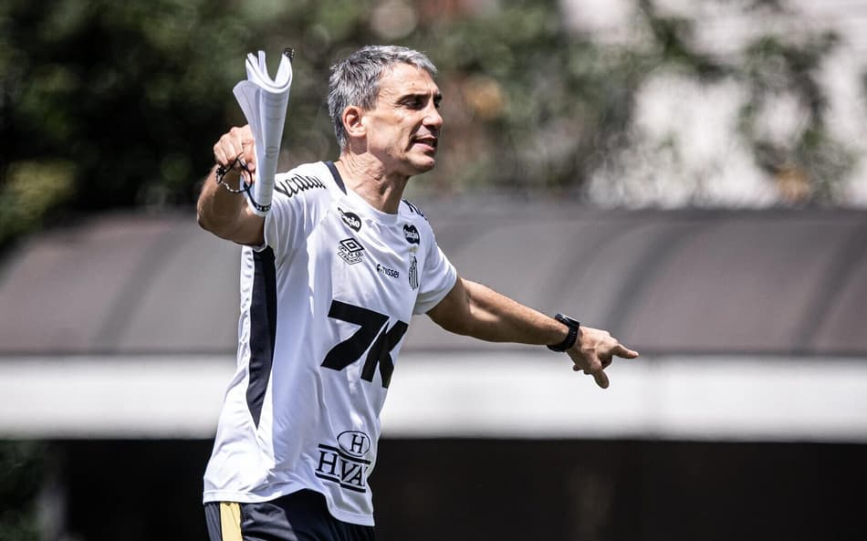 Vojvoda busca primeira vitória pelo Santos (Foto: Divulgação/ Santos)