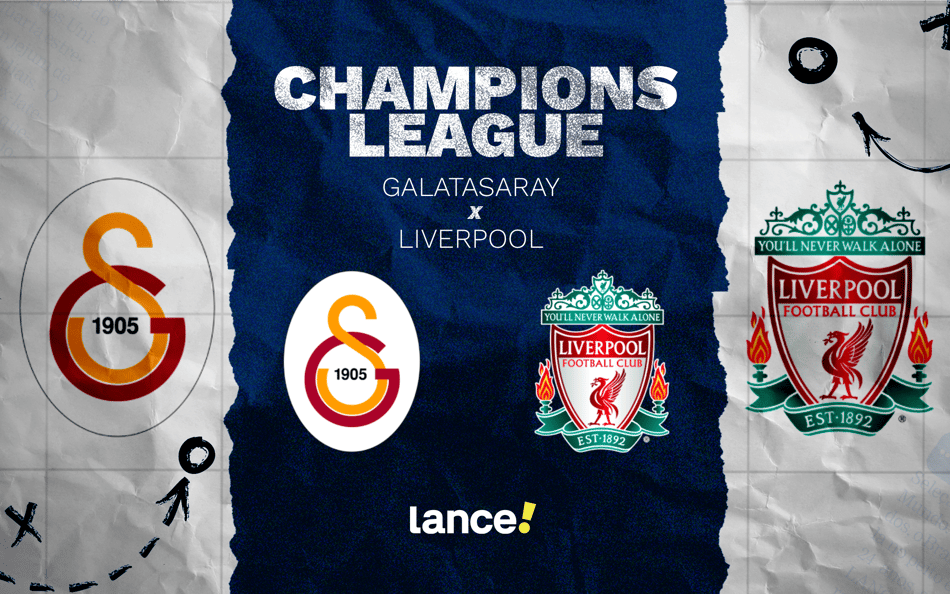 Galatasaray x Liverpool: onde assistir e prováveis escalações ao jogo da Champions League