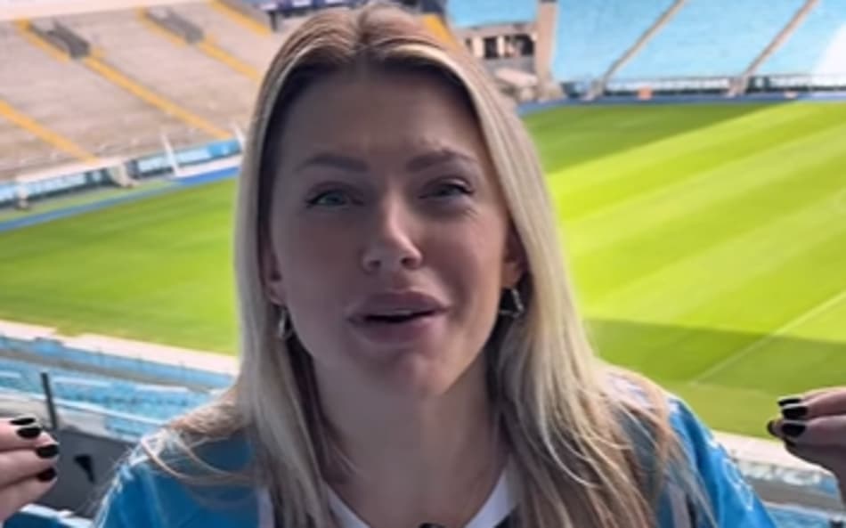 "Movimento Imortal" foi divulgado em vídeo colaborativo do Grêmio com o patrocinador no Instagram. (Foto: Reprodução/Instagram)
