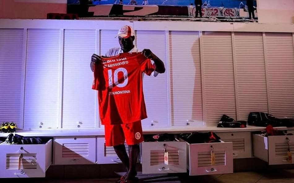 Seu Gentil, roupeiro do Internacional