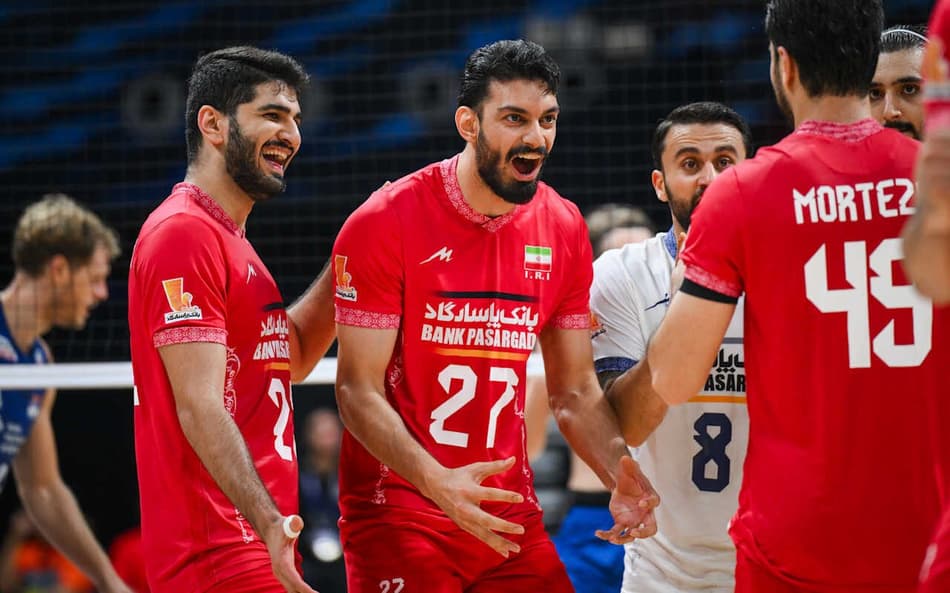 Irã vence Sérvia na disputa das oitavas do Mundial de Vôlei masculino 2025 (Foto: Volleyball World)