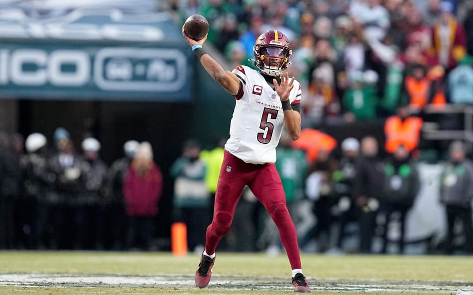 Jayden Daniels - Washington Commanders x Philadelphia Eagles - NFL