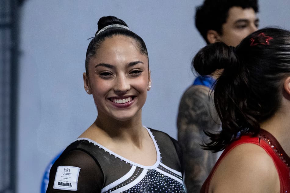 Júlia Soares no Brasileiro de Ginástica Artística Júlia Soares (Foto: Confederação Brasileira de Ginástica CBG)
