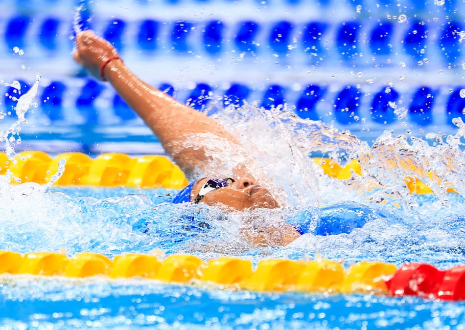 Lidia Cruz no Mundial de Natação Paralímpica 2025