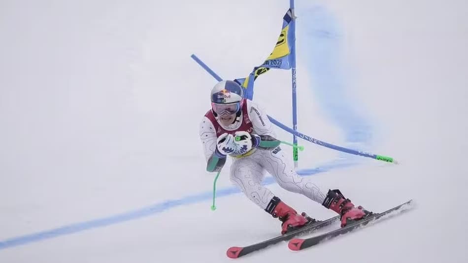 Lucas Pinheiro na etapa da Copa do Mundo (Foto Reprodução)