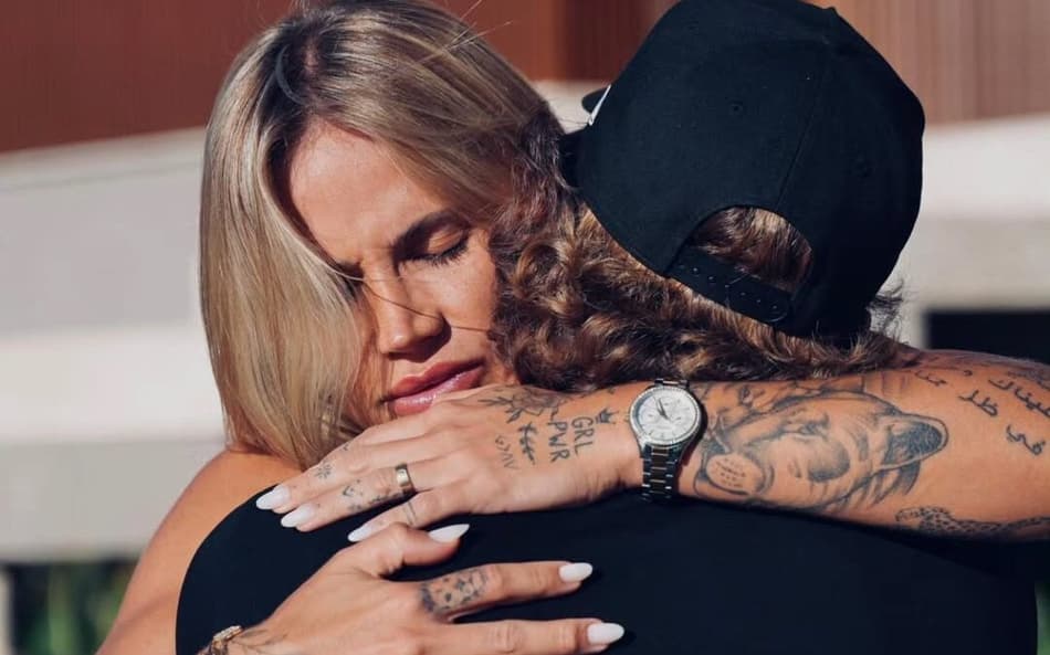 Lyanco e esposa