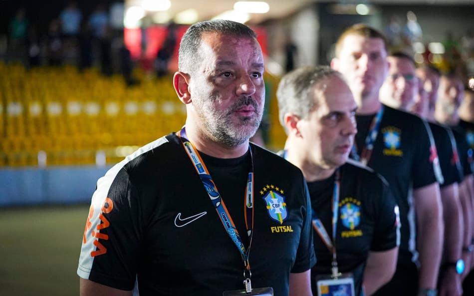 Marquinhos Xavier, técnico da Seleção Brasileira de Futsal (Foto: Joilson Marconne / CBF)