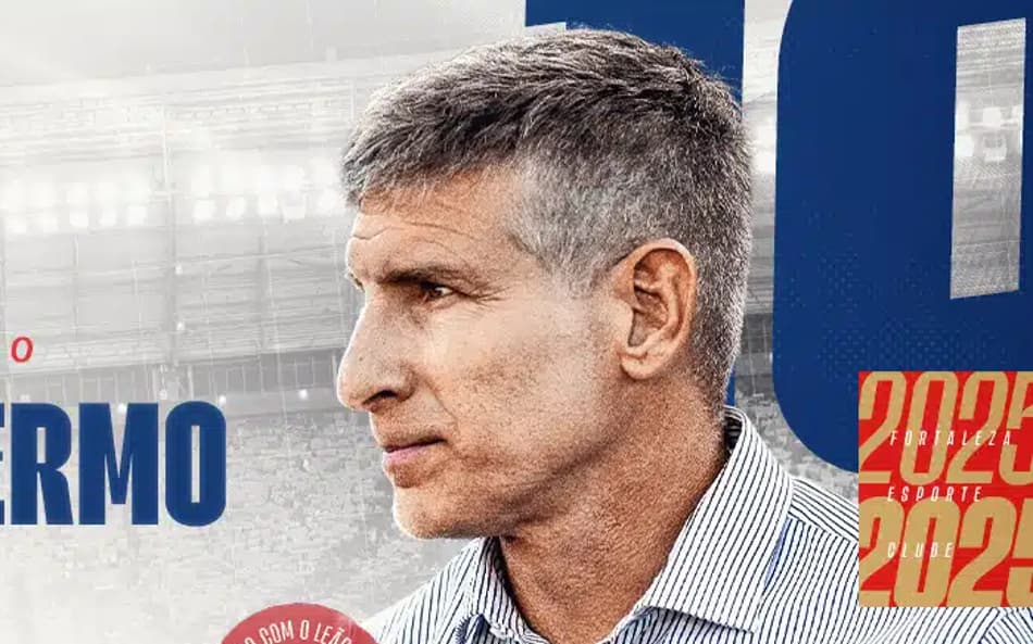 Martín Palermo é o novo treinador do Fortaleza (Foto: divulgação/Fortaleza EC)