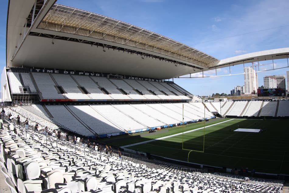 No clima! São Paulo estampa murais da NFL; veja