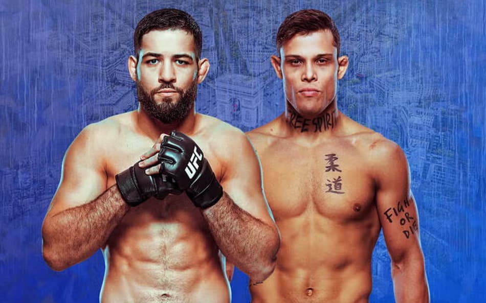 Borralho e Imavov seguem se provocando antes do UFC Paris (Foto: Divulgação UFC)