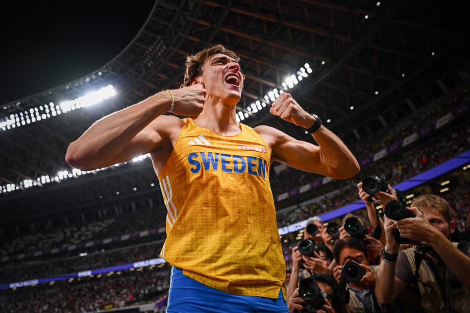 Duplantis quebra recorde mundial pela 14ª vez (Foto: Dan VERNON for World Athletics)