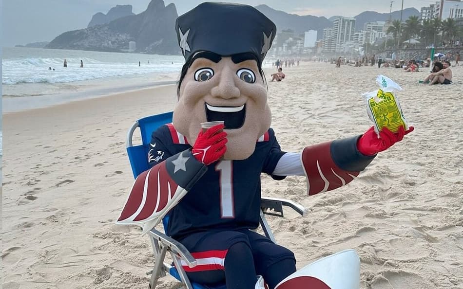 New England Patriots promove evento no Rio antes de jogo da NFL no Brasil