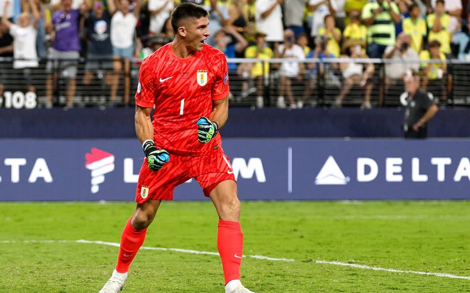Sergio Rochet, goleiro do Internacional e da seleção do Uruguai