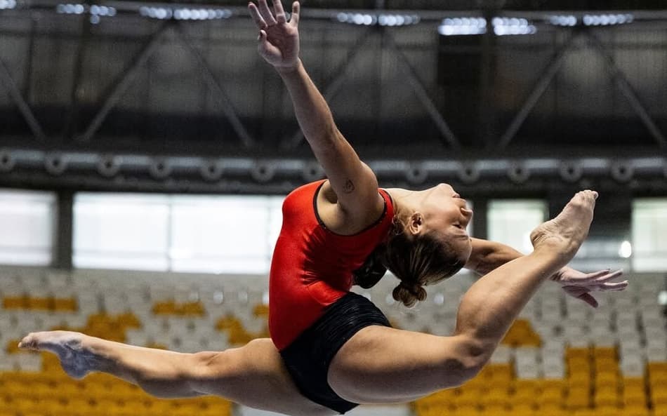 Flávia Saraiva ginástica Flamengo
