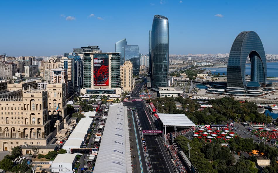Circuito do GP do Azerbaijão (Foto: Rudy Carezzevoli / Getty Images / Red Bull Content Pool)