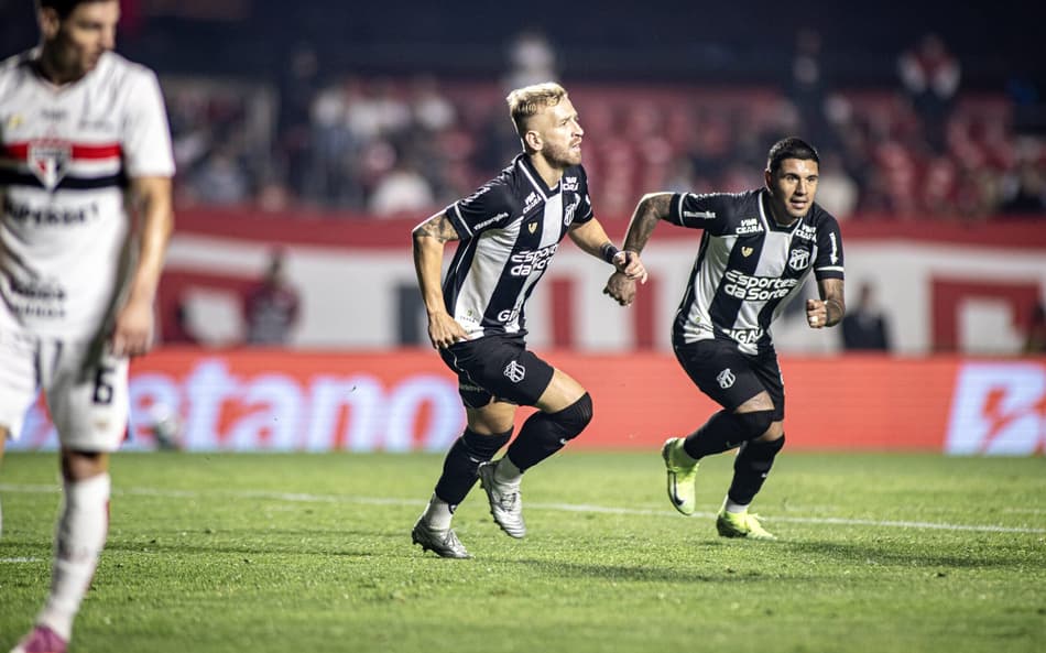 Partida entre São Paulo e Ceará, pelo Brasileirão (Foto: Felipe Santos/Ceará SC)