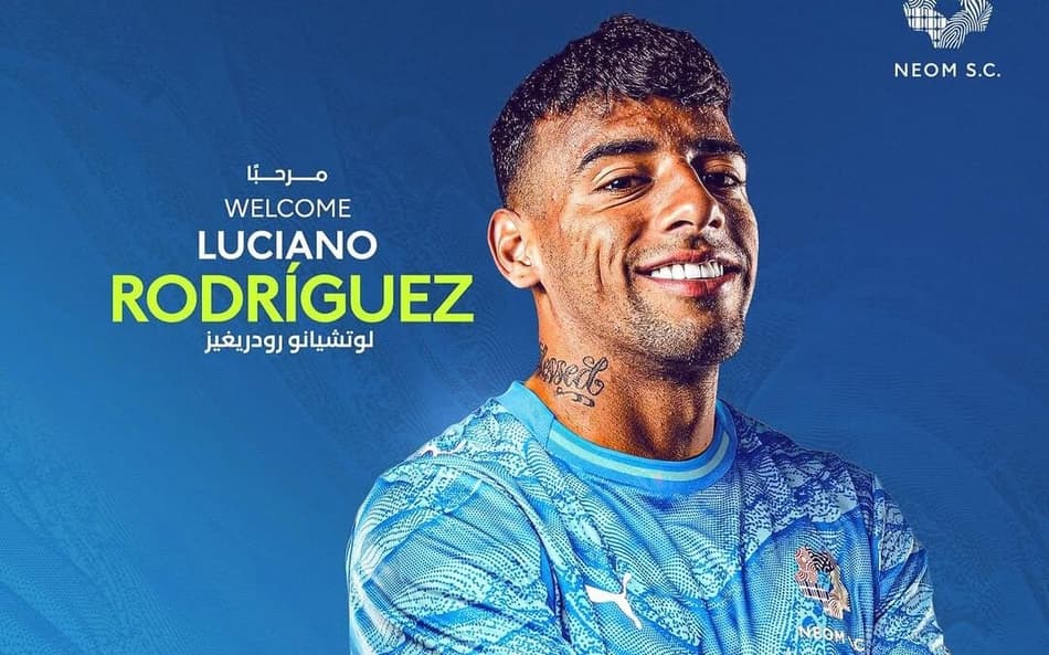 Lucho Rodríguez é anunciado pelo Neom (Foto: redes sociais)